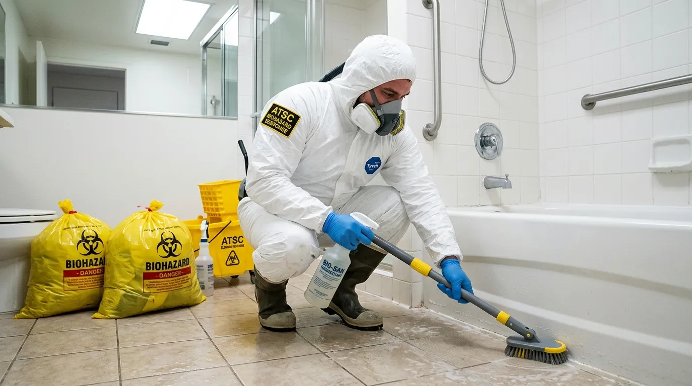 Decontamination equipment deployed for Blood Cleanup in Longfellow Community